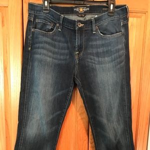 Lucky Brand sweet'n straight jeans